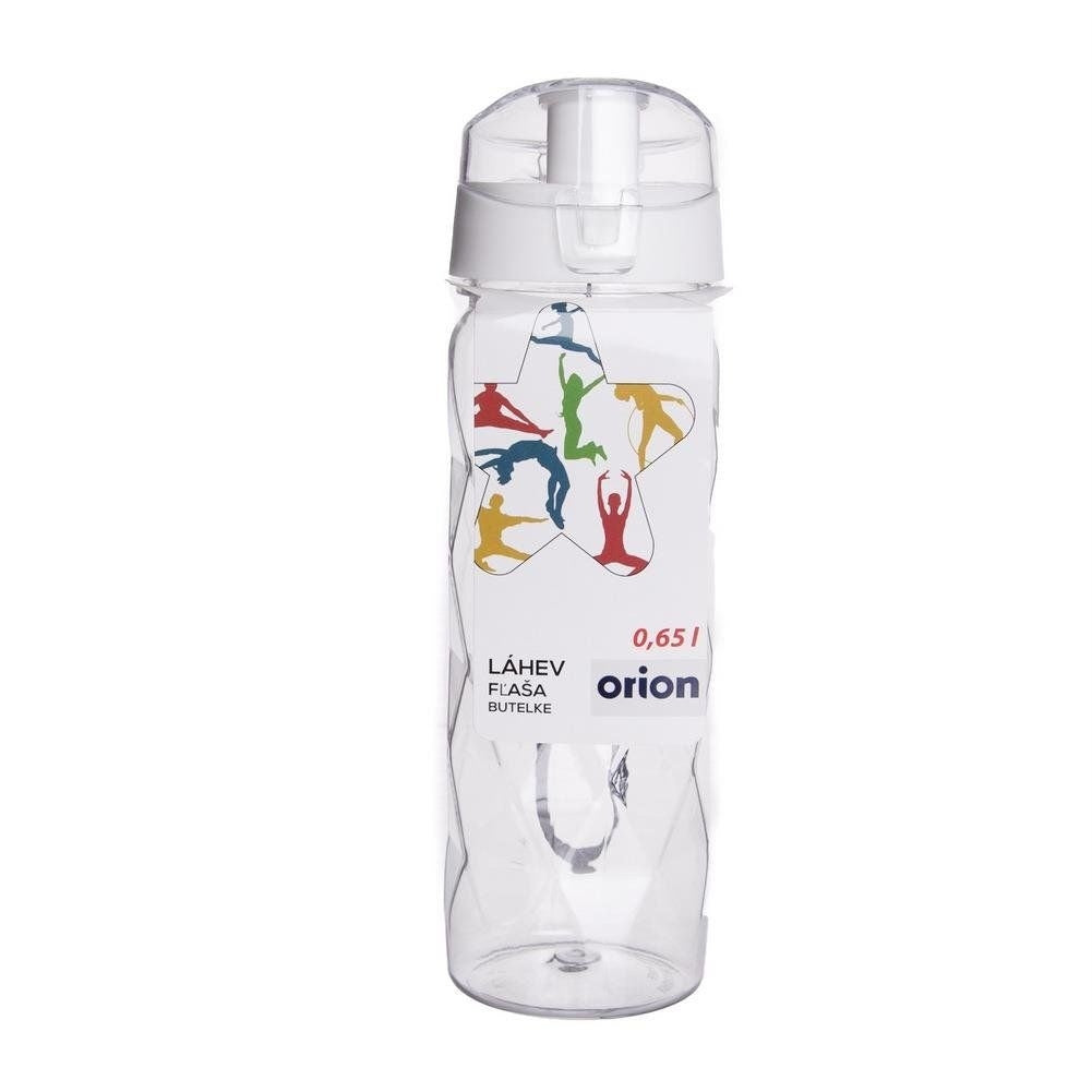 Practical drinking bottle for school, travel and sports activities