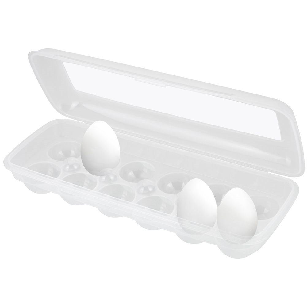 Practical egg storage for 12 eggs, light and durable