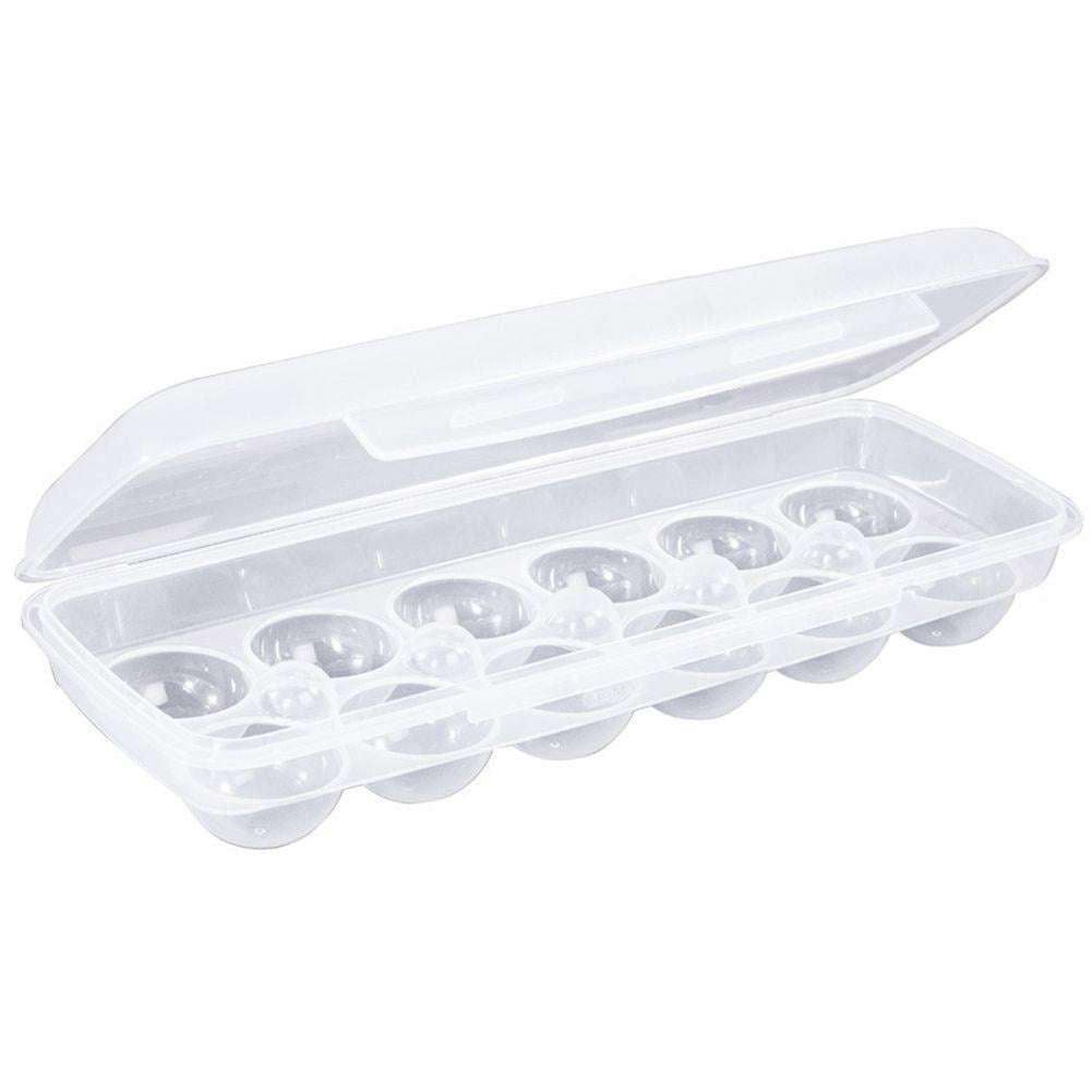 Practical egg storage for 12 eggs, light and durable