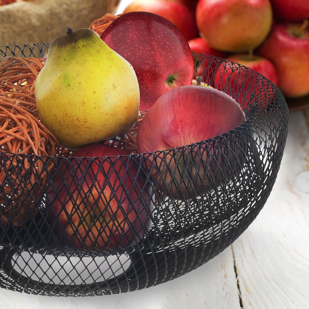 Practical fruit and vegetable basket in elegant loft style
