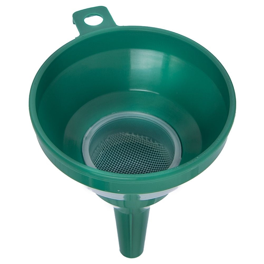 Practical funnel with removable filter for drinks