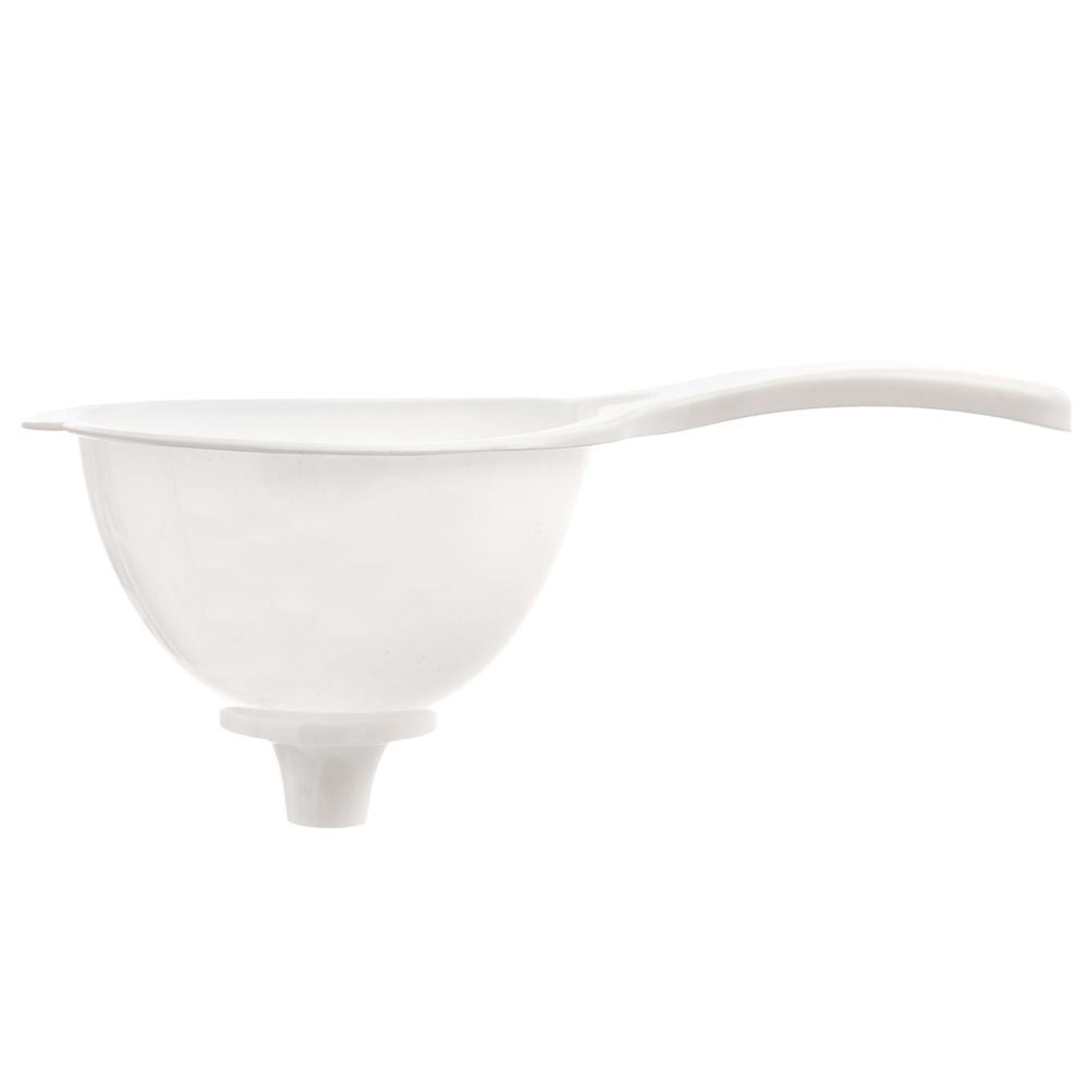 Practical funnel with strainer for juice, wine and coffee