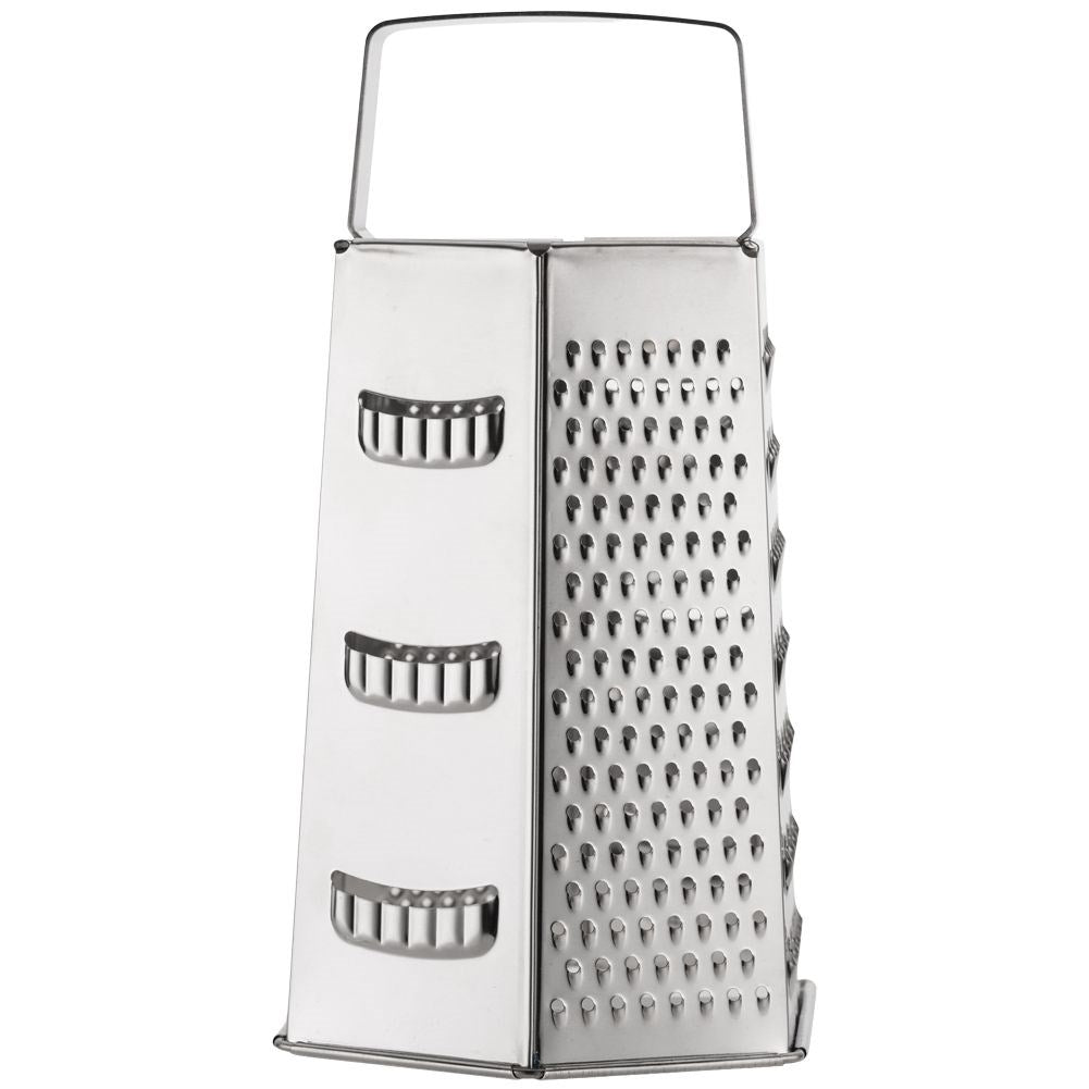 Practical grater with six blades for vegetables and fruit