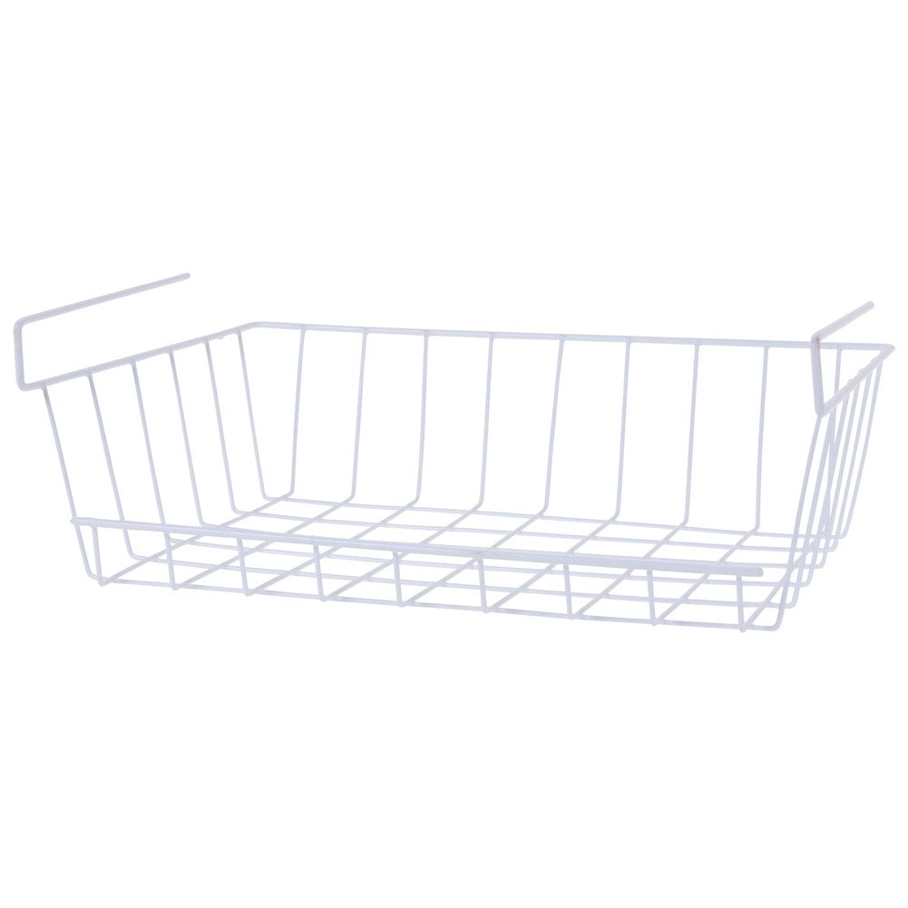 Practical hanging basket for extra storage in the kitchen, bathroom, wardrobe