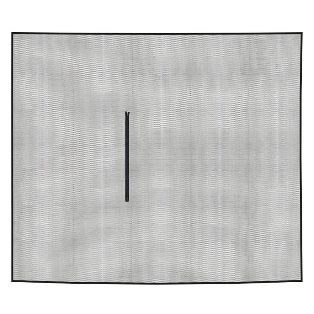 Practical insect net for skylights with zipper