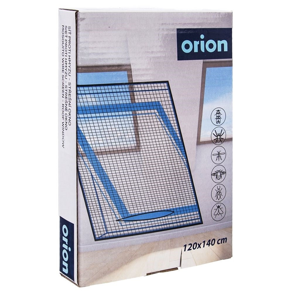 Practical insect net for skylights with zipper
