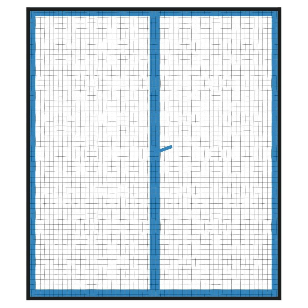 Practical insect net set for windows 130x150 cm
