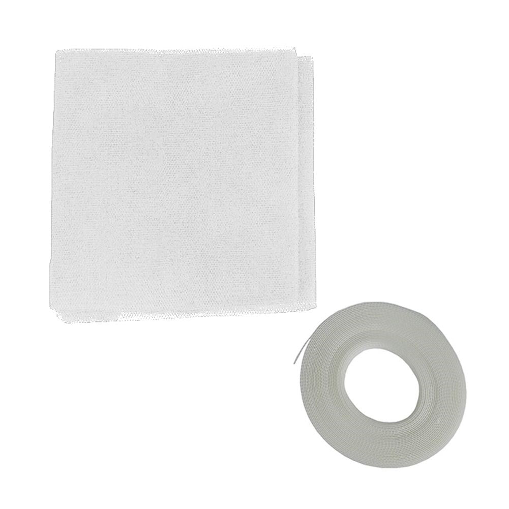 Practical insect netting for skylights with Velcro tape