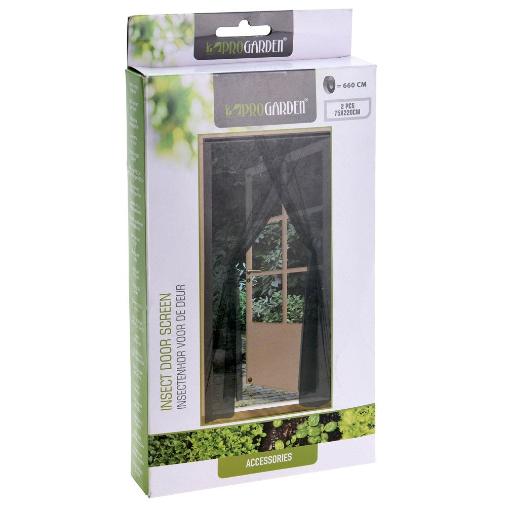 Practical insect screen for doors - easy installation