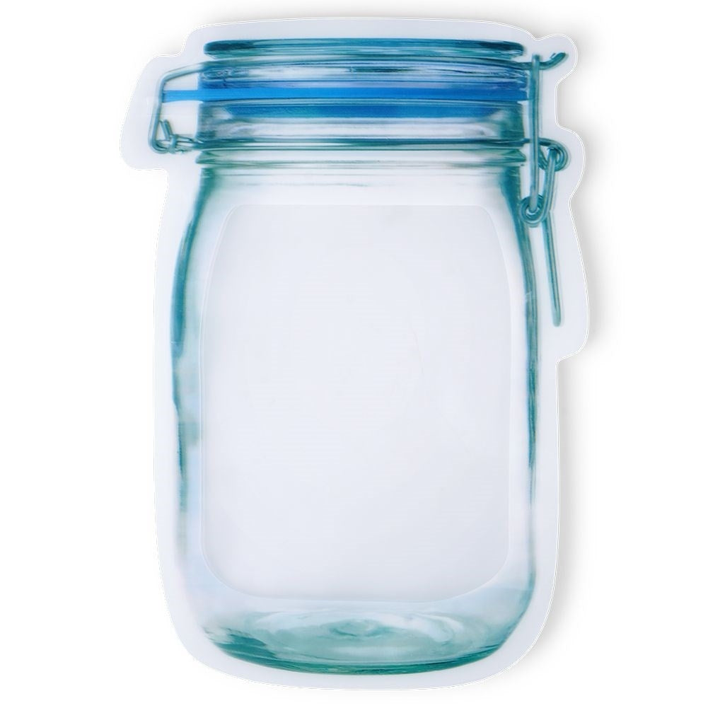 Practical jars with tight-fitting lids for the fridge & freezer