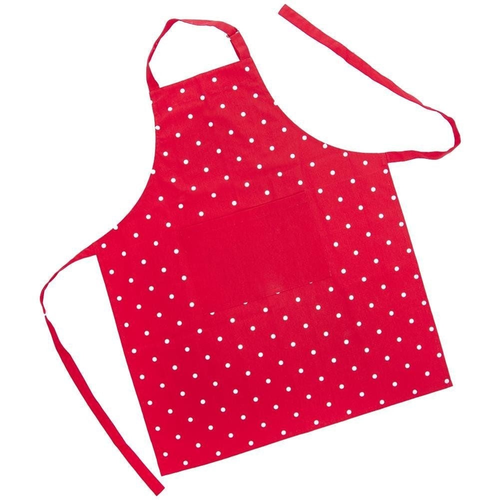 Practical kitchen apron in high-quality cotton