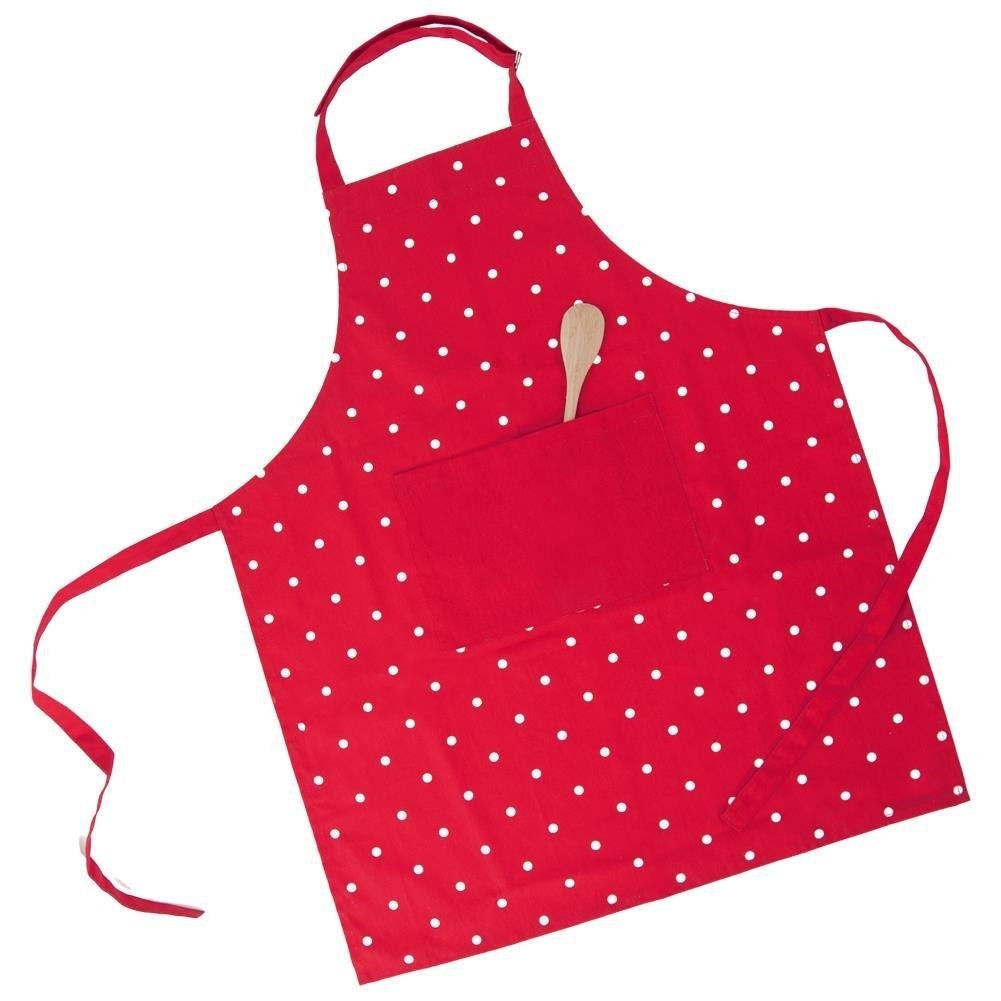 Practical kitchen apron in high-quality cotton