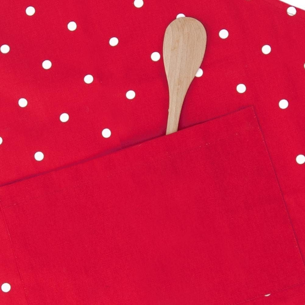 Practical kitchen apron in high-quality cotton