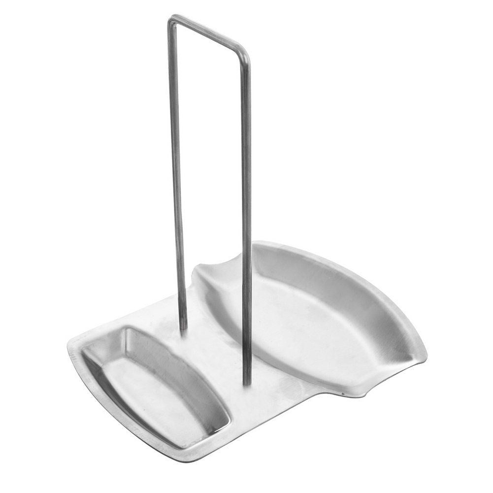 Practical kitchen utensil holder in stainless steel