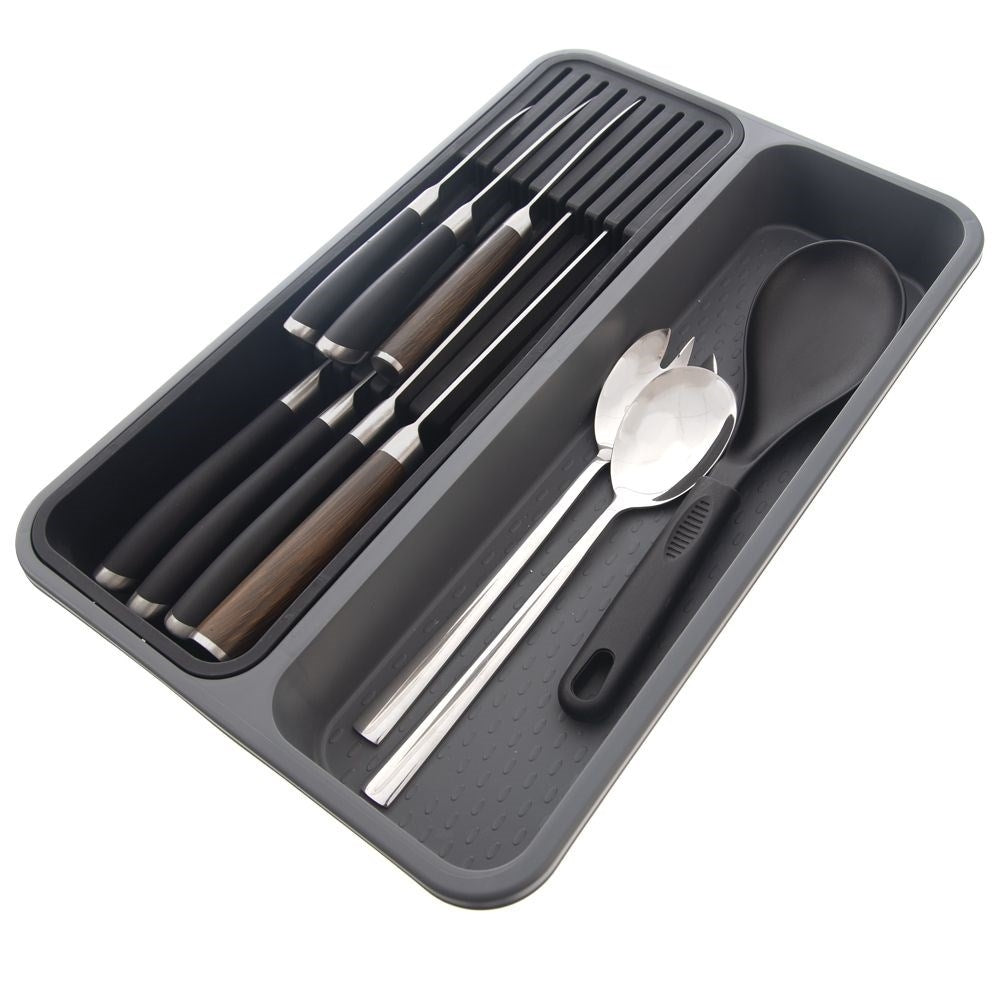 Practical knife and kitchen utensil organizer, durable design