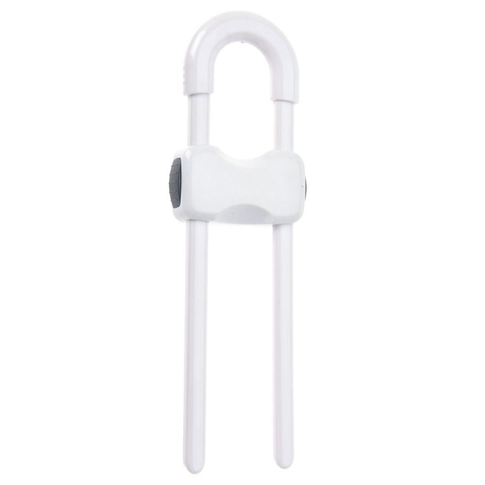 Practical lock for cabinets and doors - safety for children