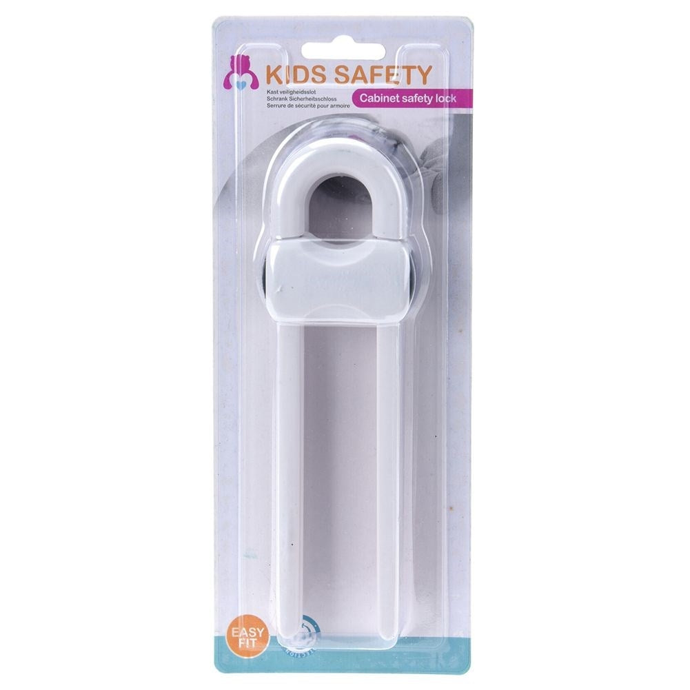 Practical lock for cabinets and doors - safety for children