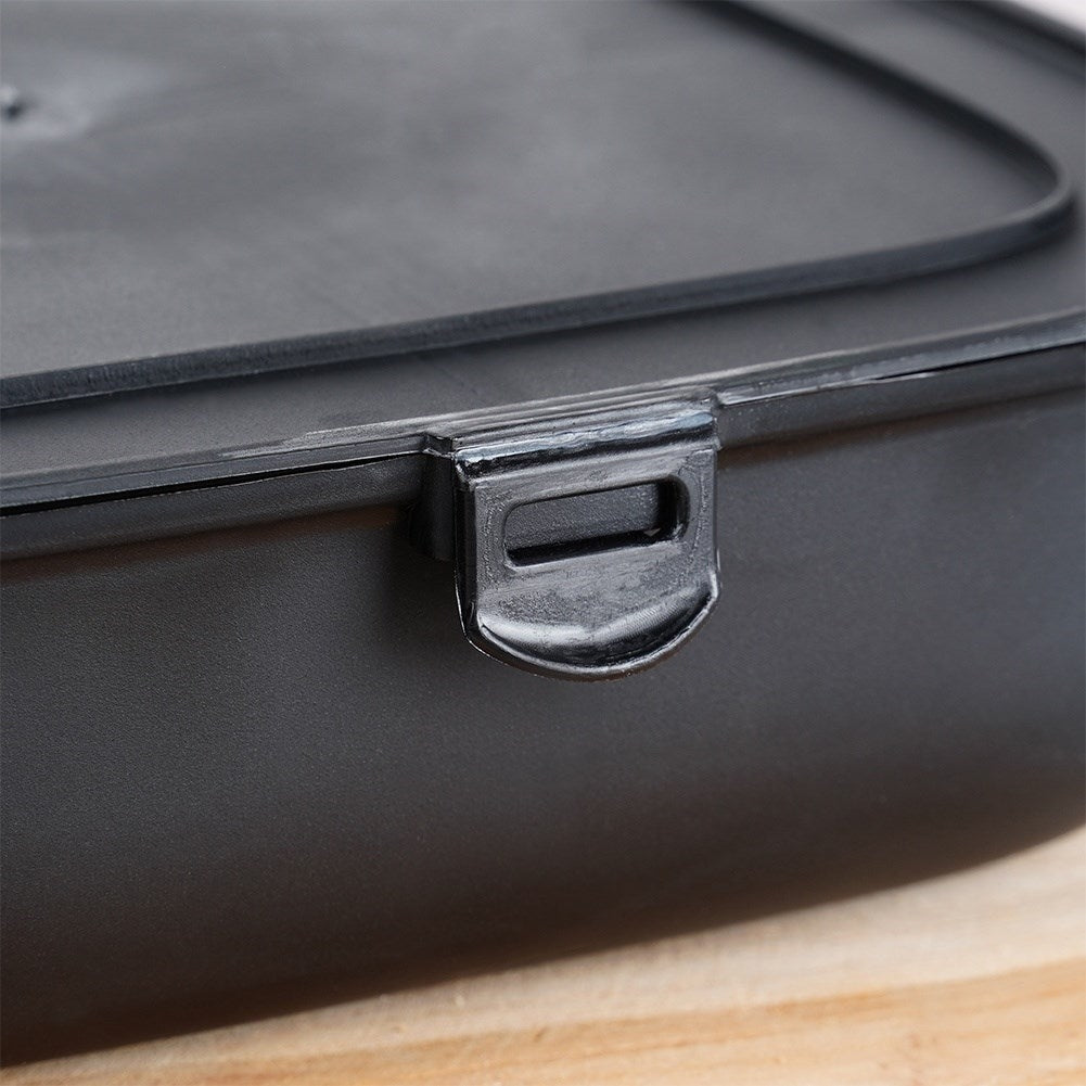Practical lunch box with two compartments for school and work