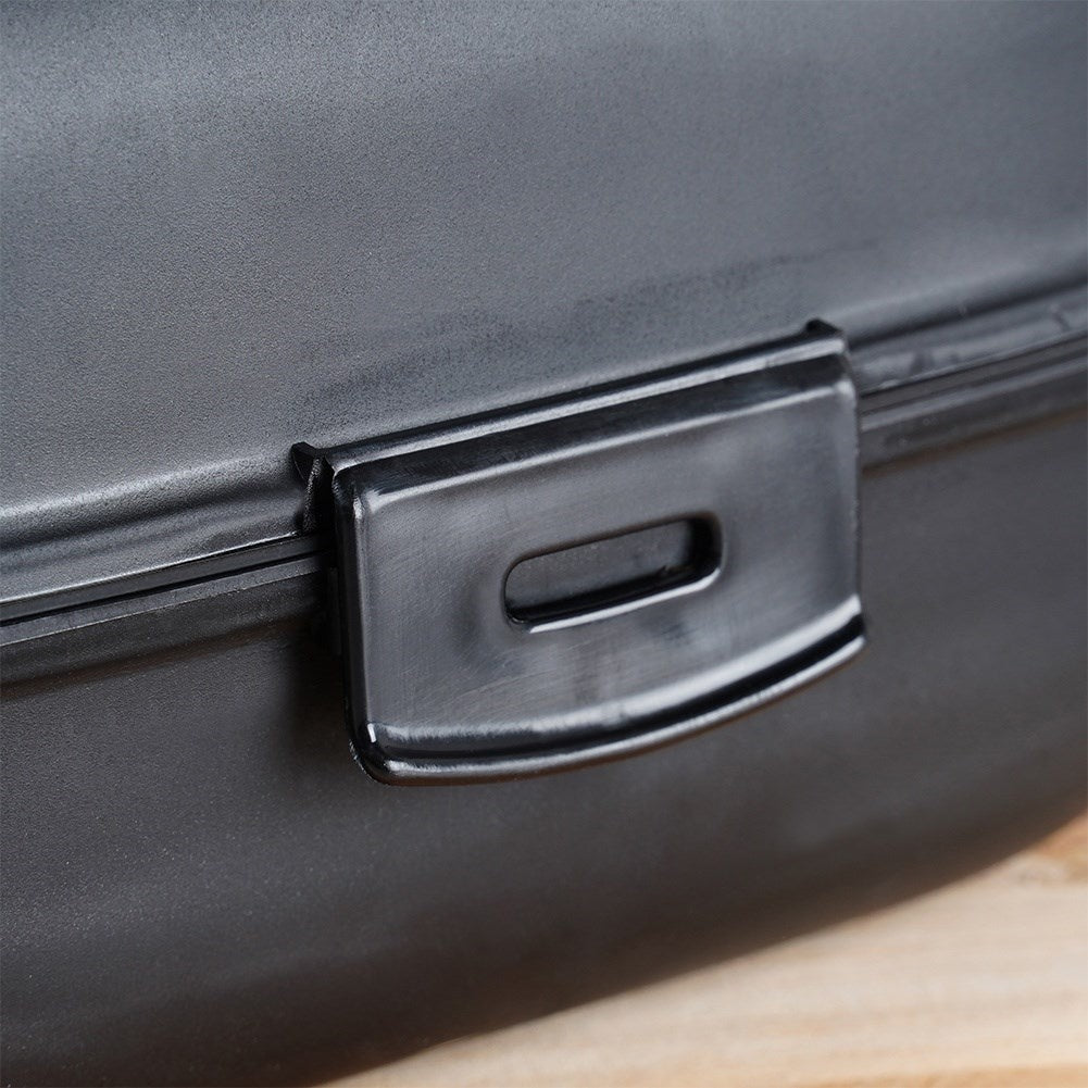 Practical lunch box with two compartments for school and work