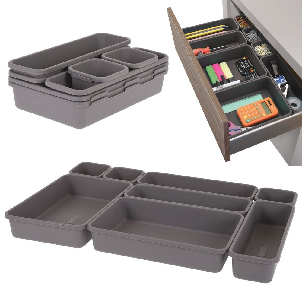 Practical organizer for office supplies, clothes, cosmetics