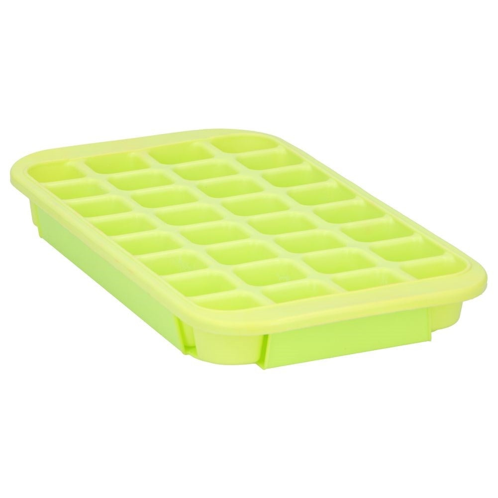 Practical set with 2 silicone cubes for large ice cubes