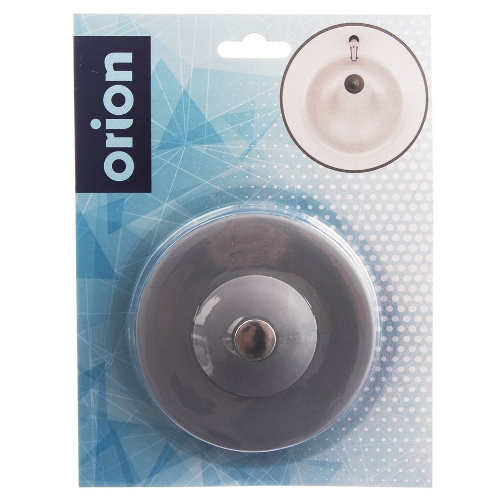 Practical silicone strainer that acts as a stopper and protects the sink