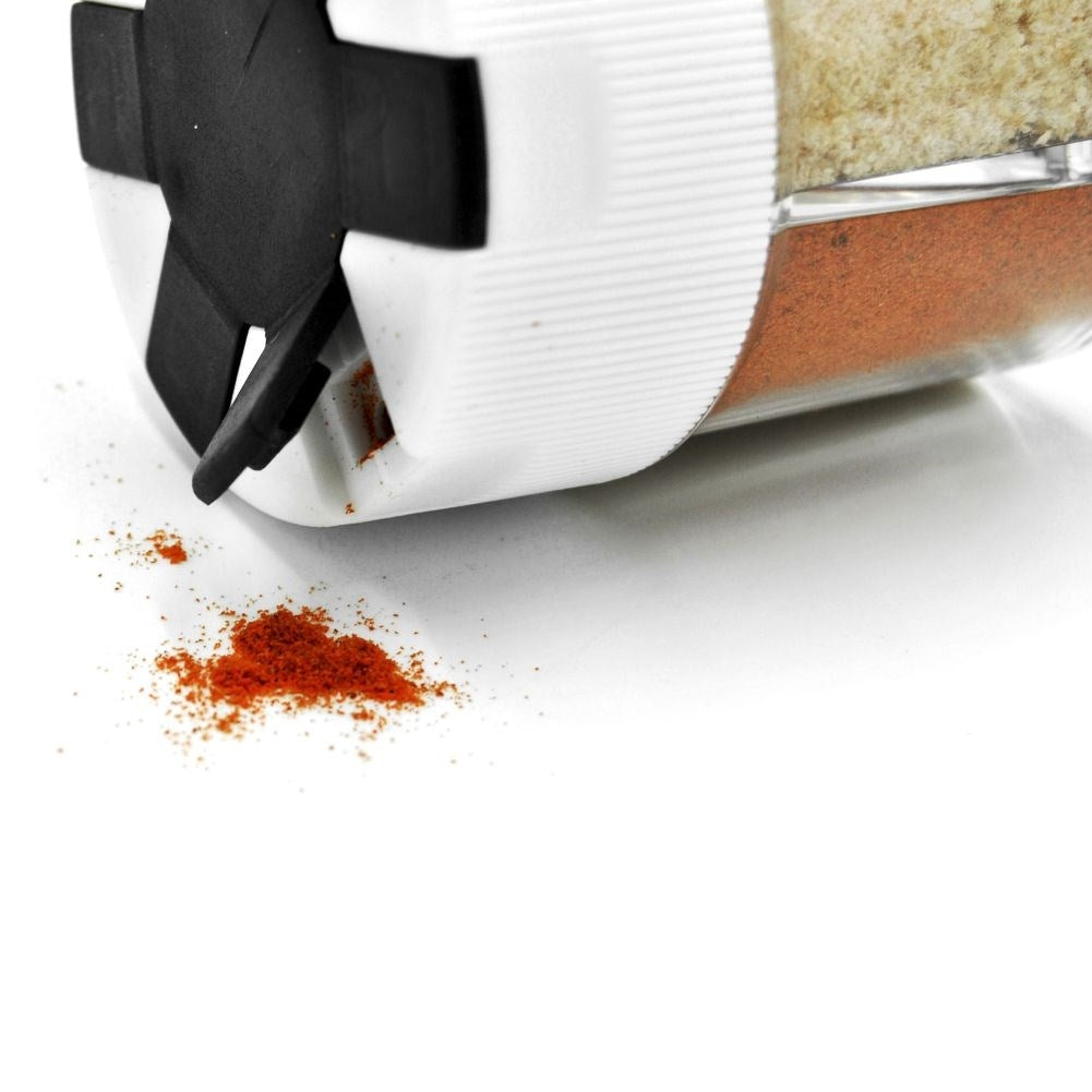 Practical spice container with 6 sections for different spices