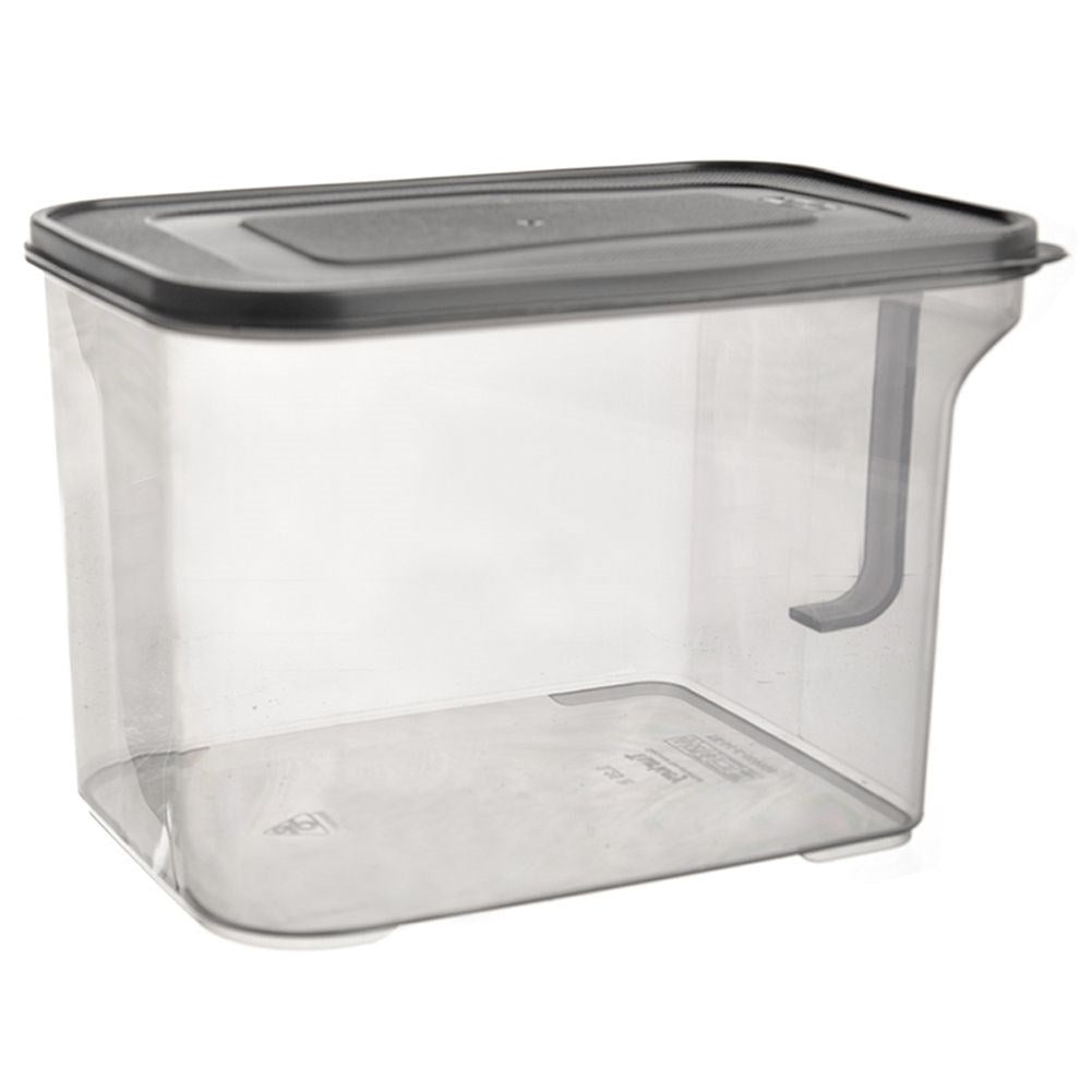 Practical storage box 1.7L with handle and tight lid