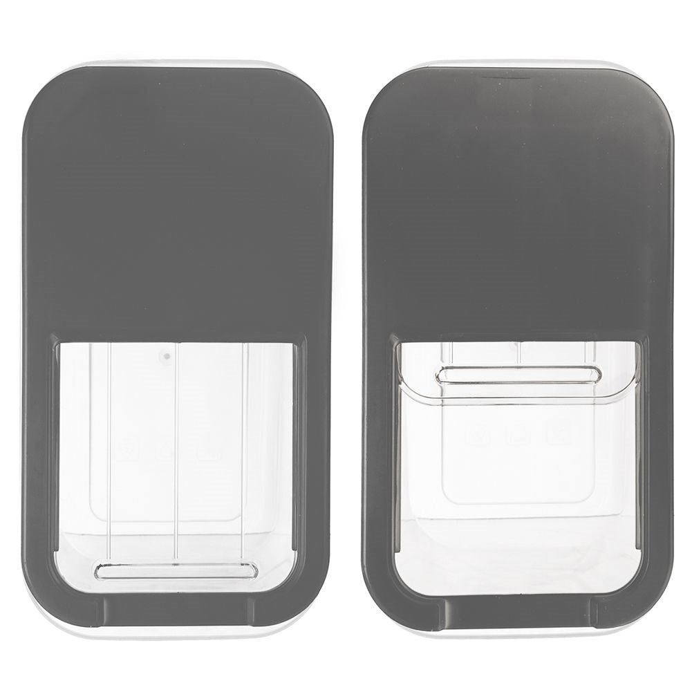 Practical storage box 7.5L with sliding lid, dishwasher safe