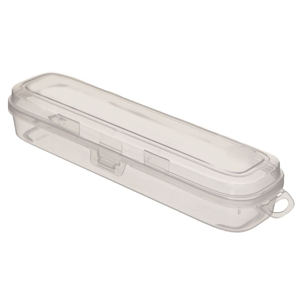 Practical storage container for toothbrushes and cosmetics