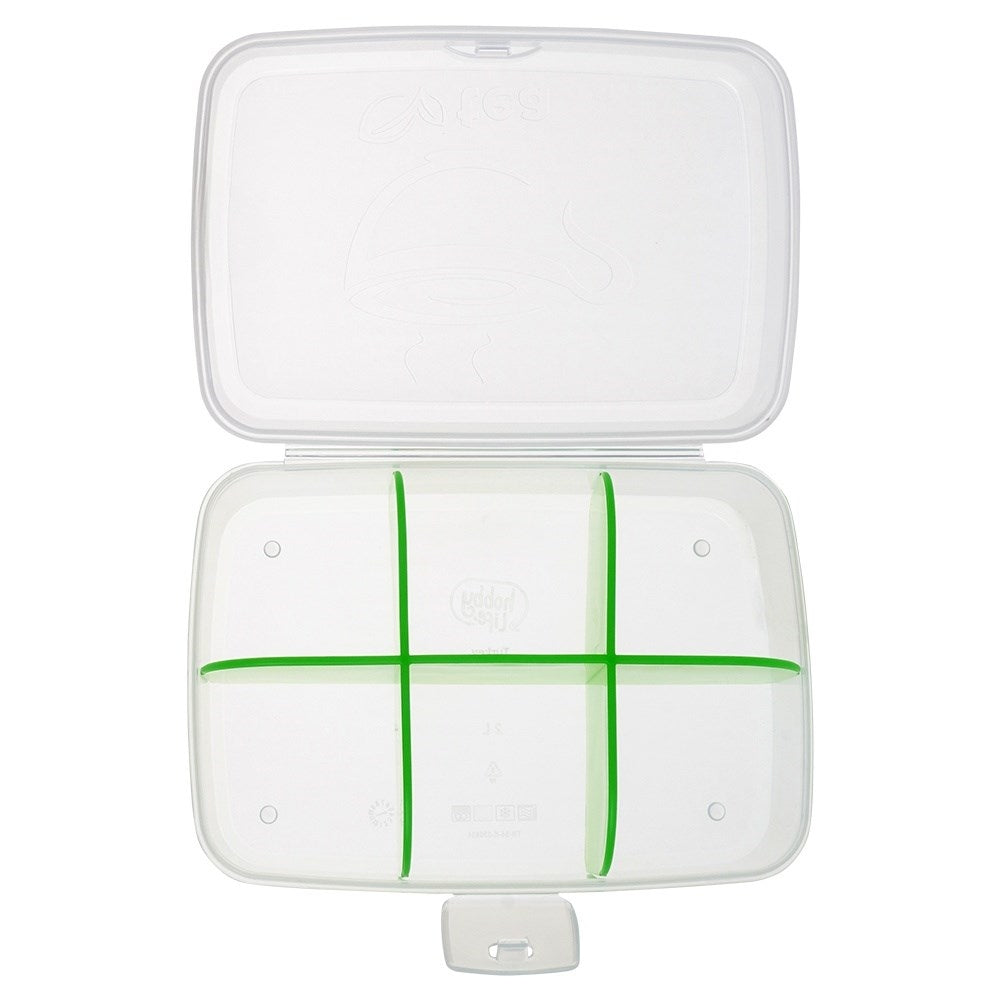 Practical tea bag storage with 6 compartments - Perfect for tea lovers