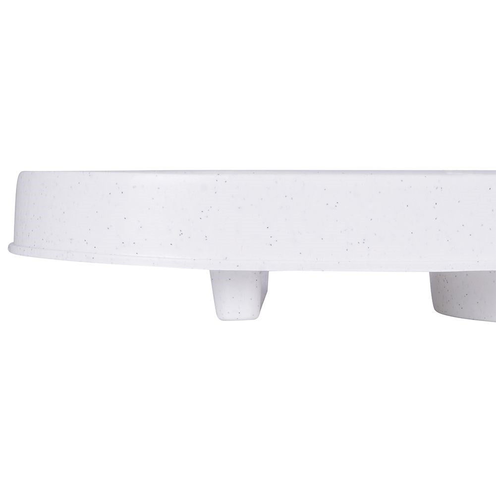 Practical white bathtub tray for all types of bathtubs