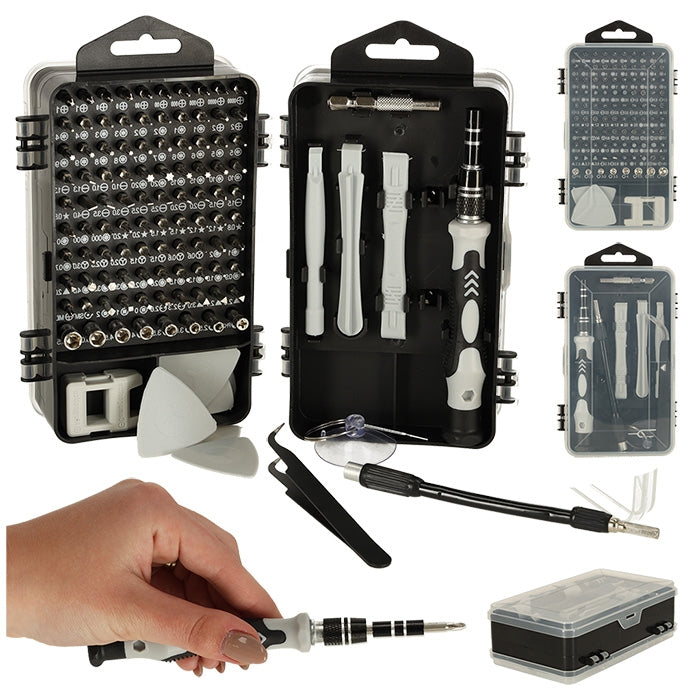 Precision screwdrivers bits screwdriver set 115 items