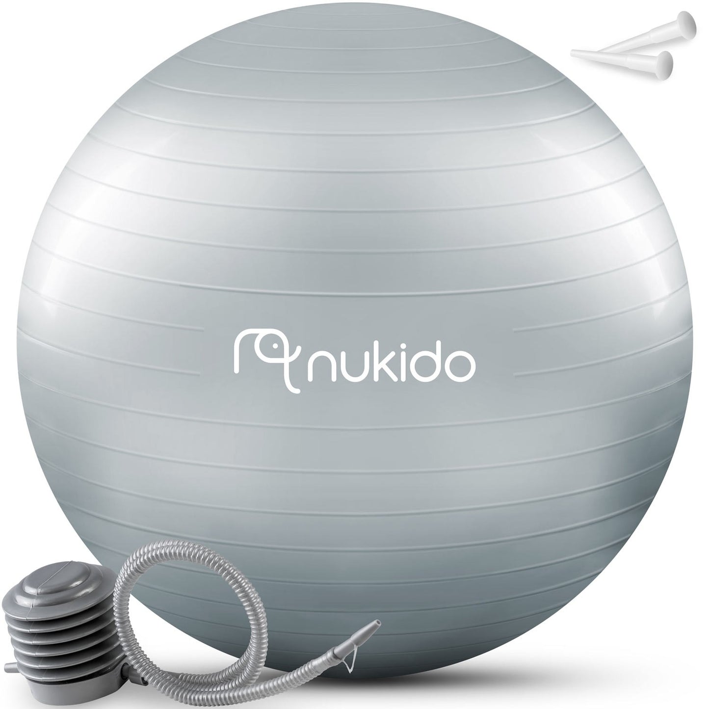Pregnancy ball for aerobics 65 cm NS-951 gray