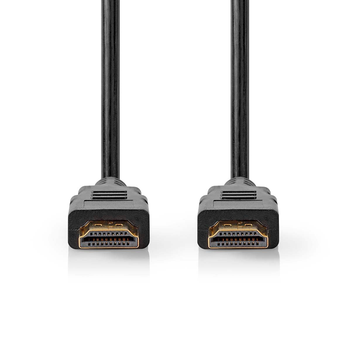 Premium High Speed HDMI™ Cable with Ethernet | HDMI™ Connector | HDMI™ Connector | 4K@60Hz | 18 Gbps | 3.00 m | Round | PVC | Black | Label
