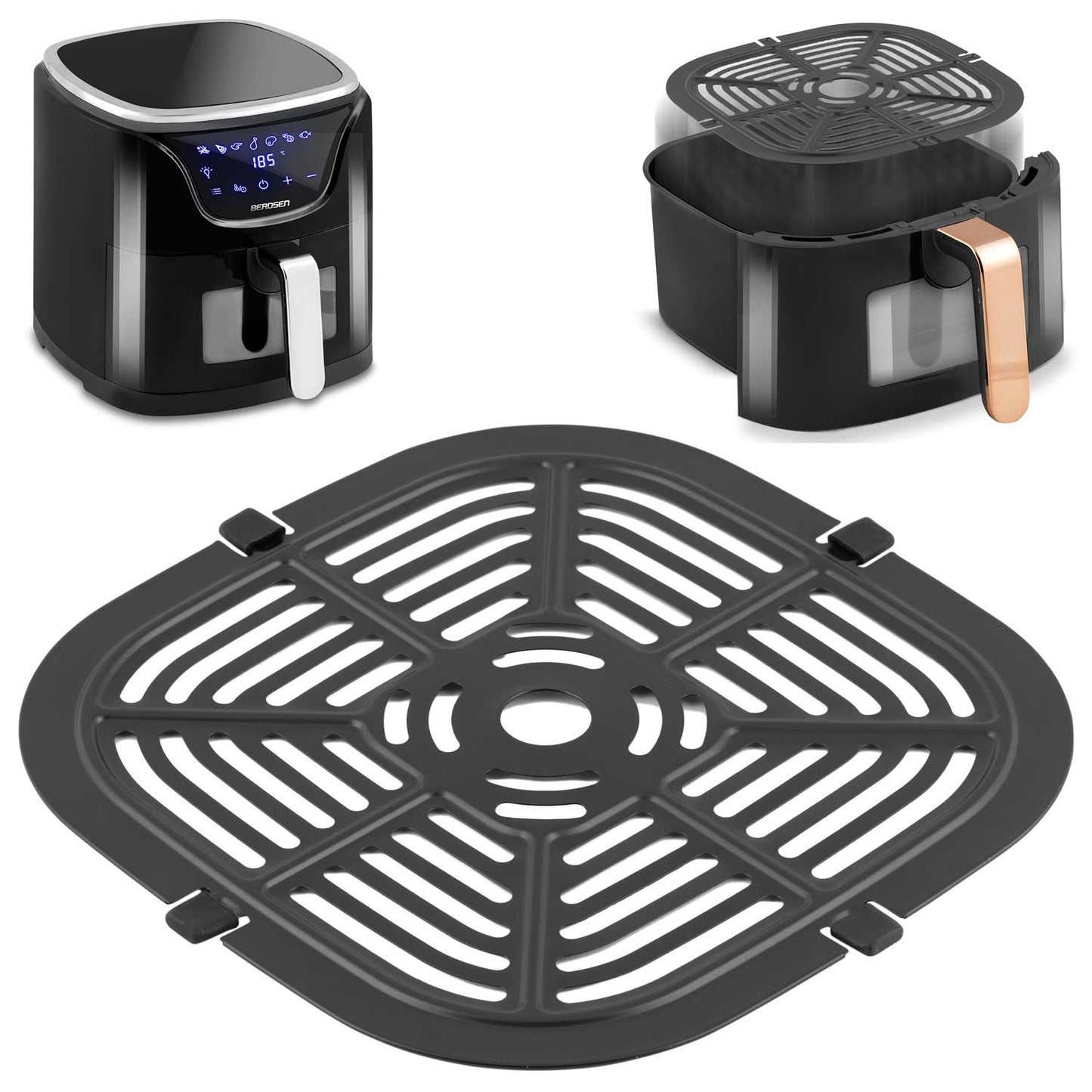 Premium Stainless Basket for Air Fryer BD-652