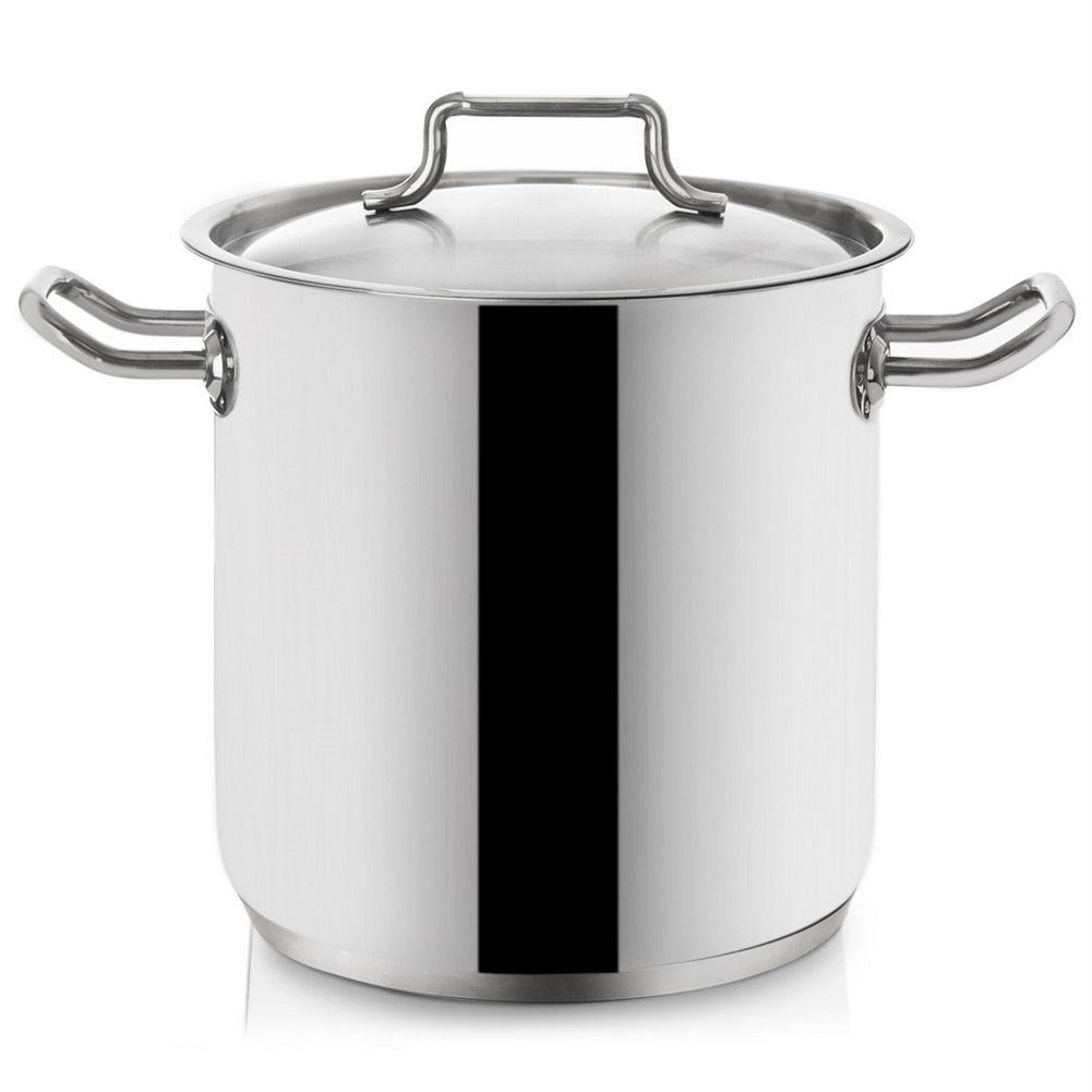 Premium saucepan in high-quality stainless steel