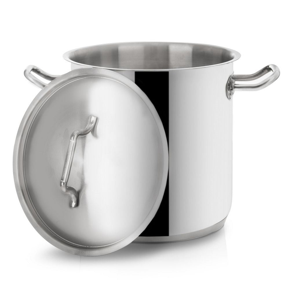 Premium saucepan in high-quality stainless steel