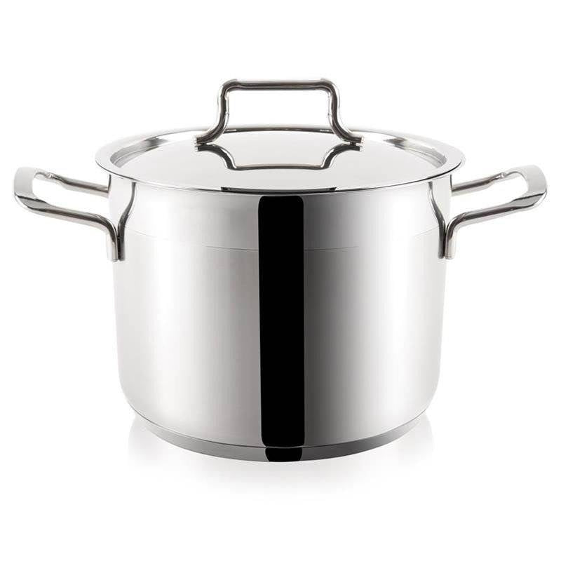 Premium saucepan in stainless steel, 14 liter capacity