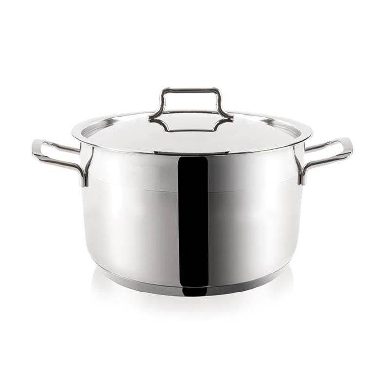 Premium stainless steel saucepan - 1.2 litres, professional quality