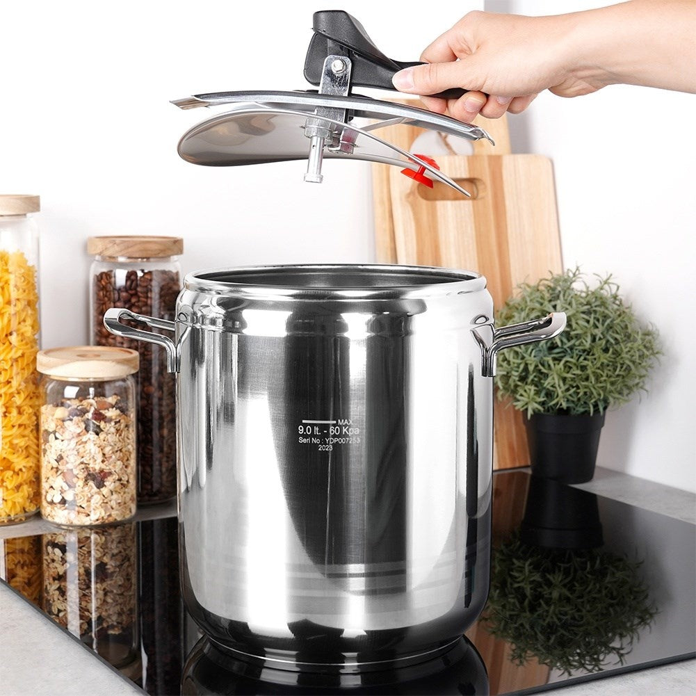 Pressure cooker: Faster cooking, saves time