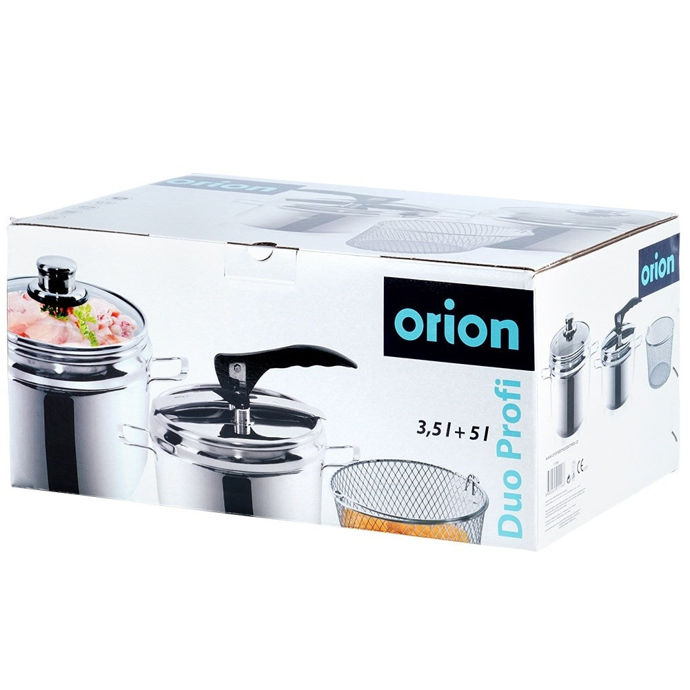 Pressure cooker with multi-layer base and safety valves