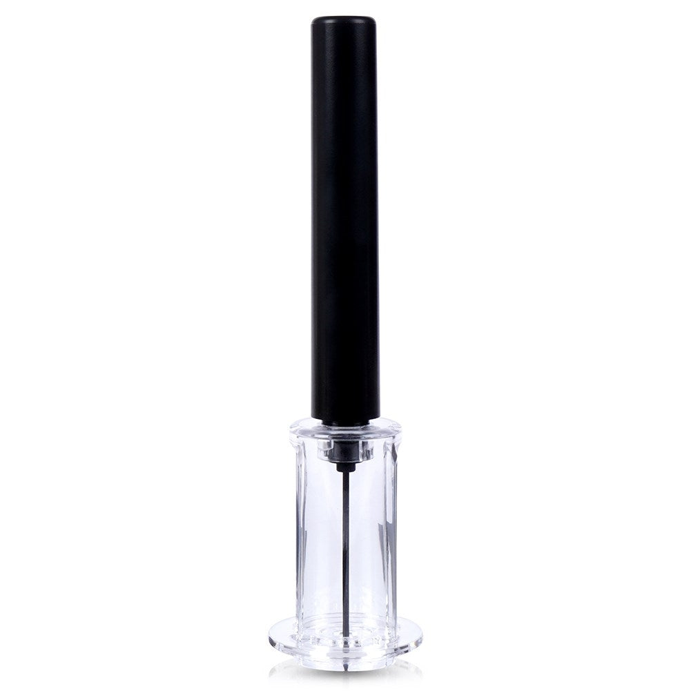 Pressure-driven manual wine opener in durable material