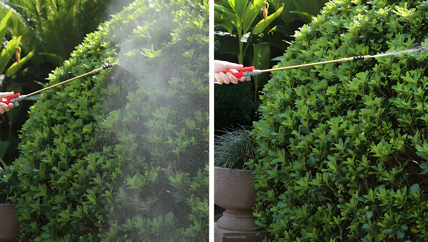 Pressure sprayer 8L, garden, handheld, 2.2-2.5 bar, long lance, piston pump, MultiGarden