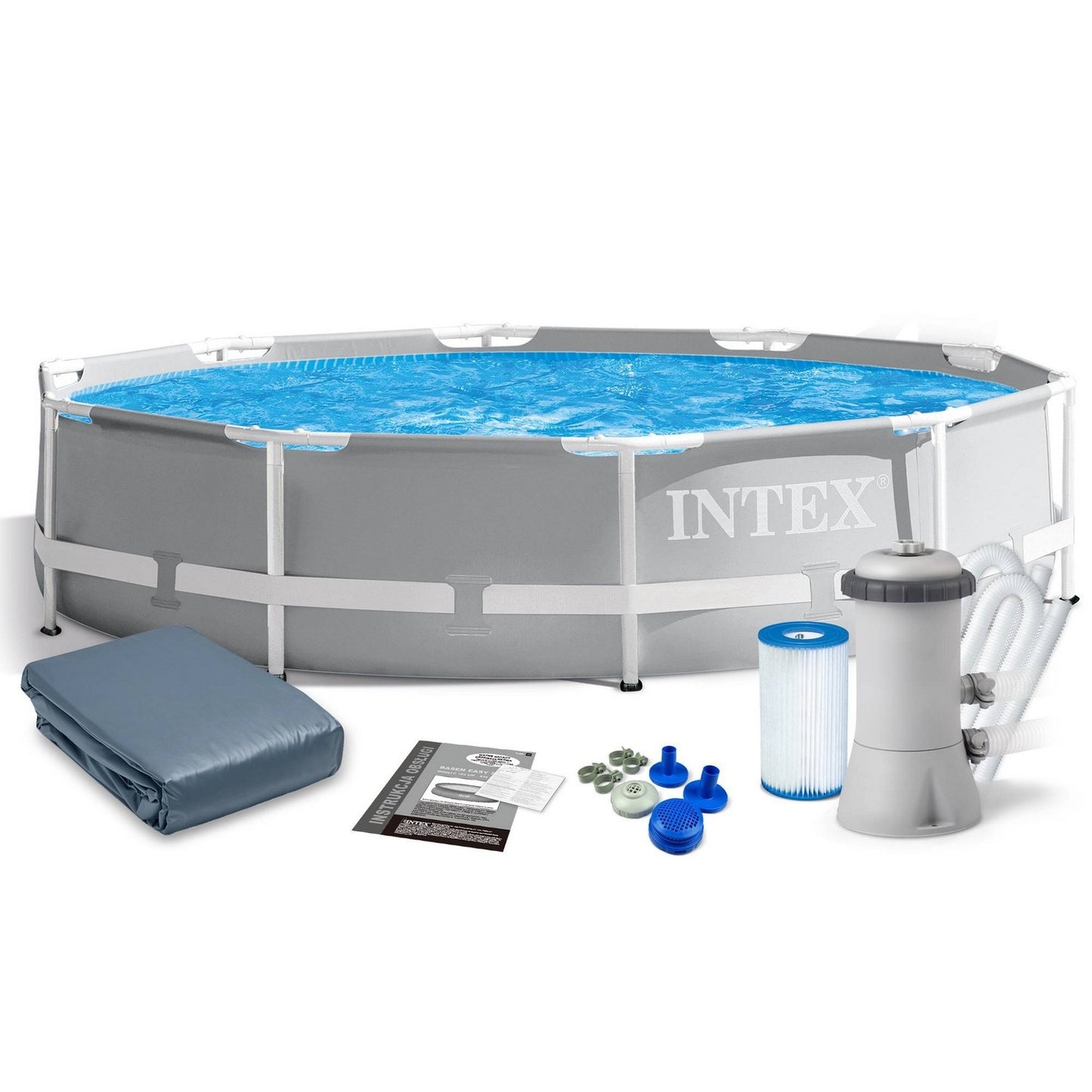 Prism Frame frame garden pool 366 x 76 cm 4in1 INTEX 26712