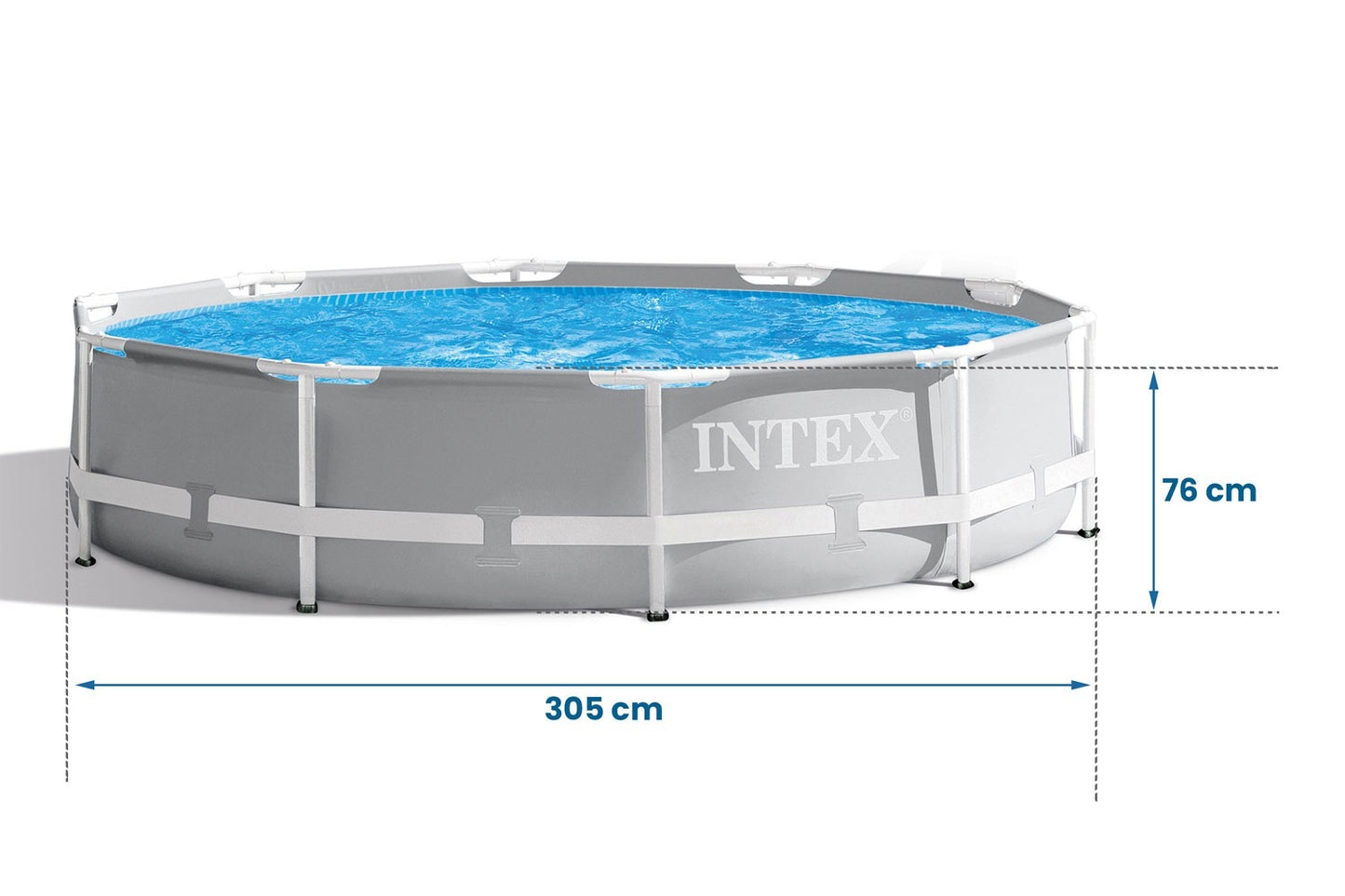Prism Frame frame garden pool 366 x 76 cm 6in1 INTEX 26710