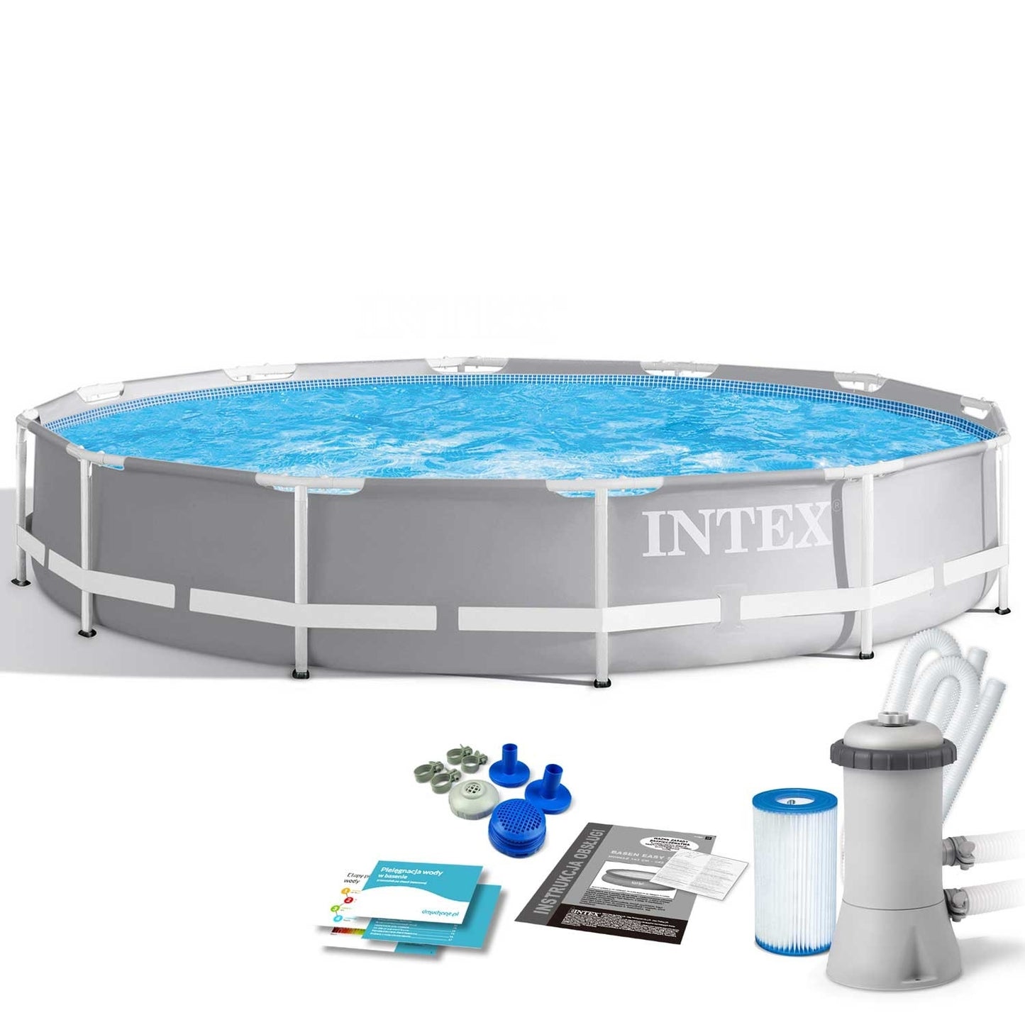 Prism Frame frame garden pool 366 x 76 cm 9in1 INTEX 26712