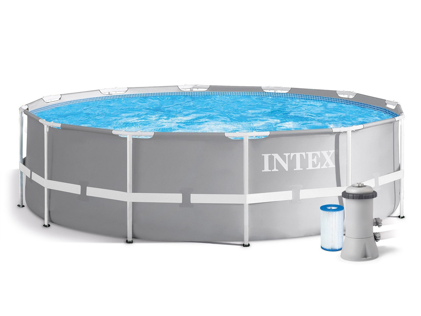 Prism Frame frame garden pool 366 x 99 cm 4in1 INTEX 26716