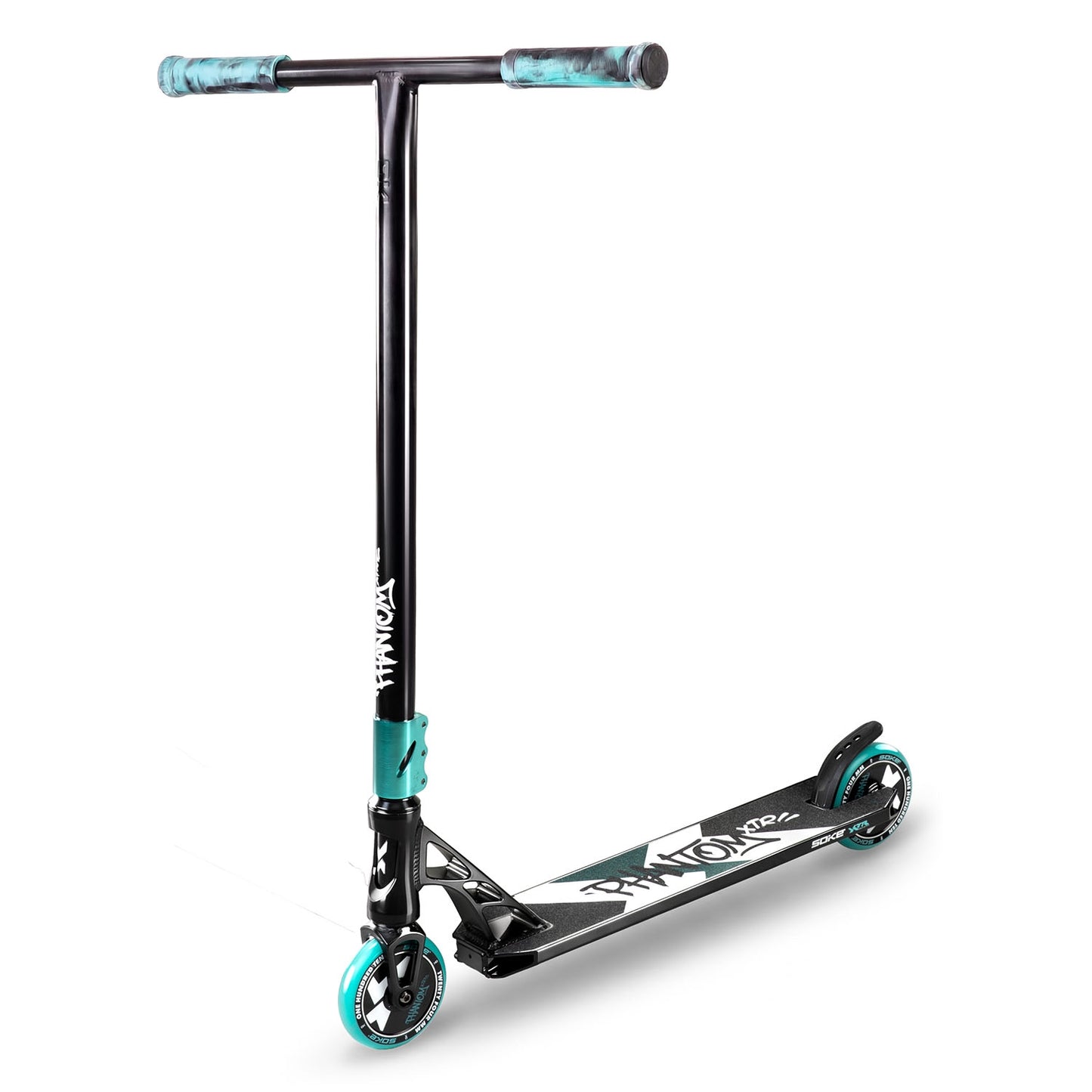 Pro Stunt Scooter, Turquoise, 110mm Wheels