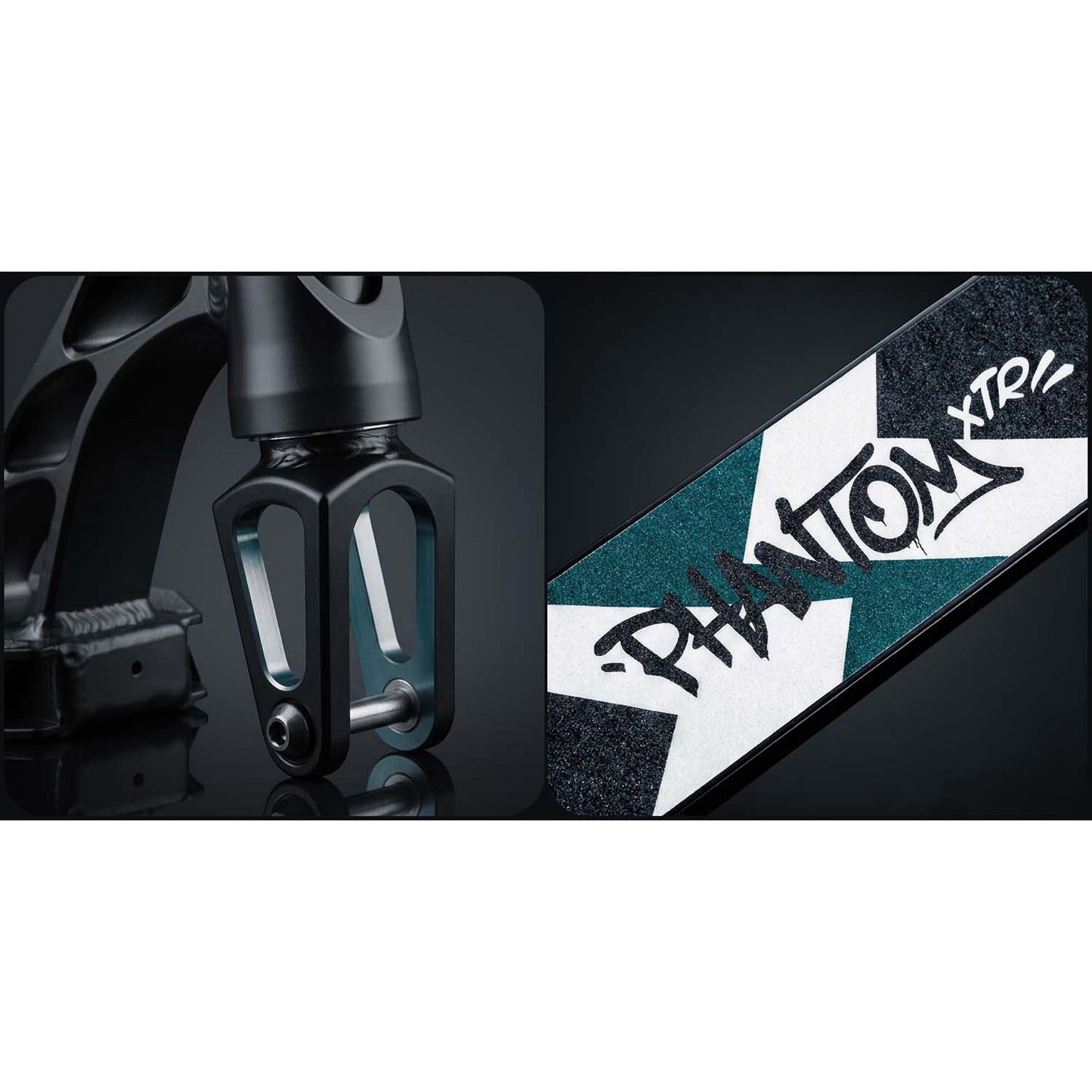 Pro Stunt Scooter, Turquoise, 110mm Wheels